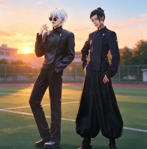 Jujutsu Kaisen Uniform - Costume Cosplay Anime Jujutsu Kaisen Gojo