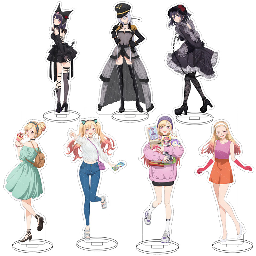 Anime Cosplay Dress - Statuetta in Acrilico Anime da 16CM,