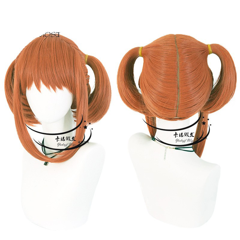 Anime Cosplay Orange Hair - Parrucca Kagura Cosplay Anime Gintama, parrucche