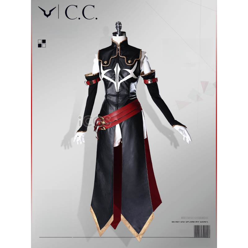Anime Cosplay Dress - I cavalieri neri CC Costume cosplay