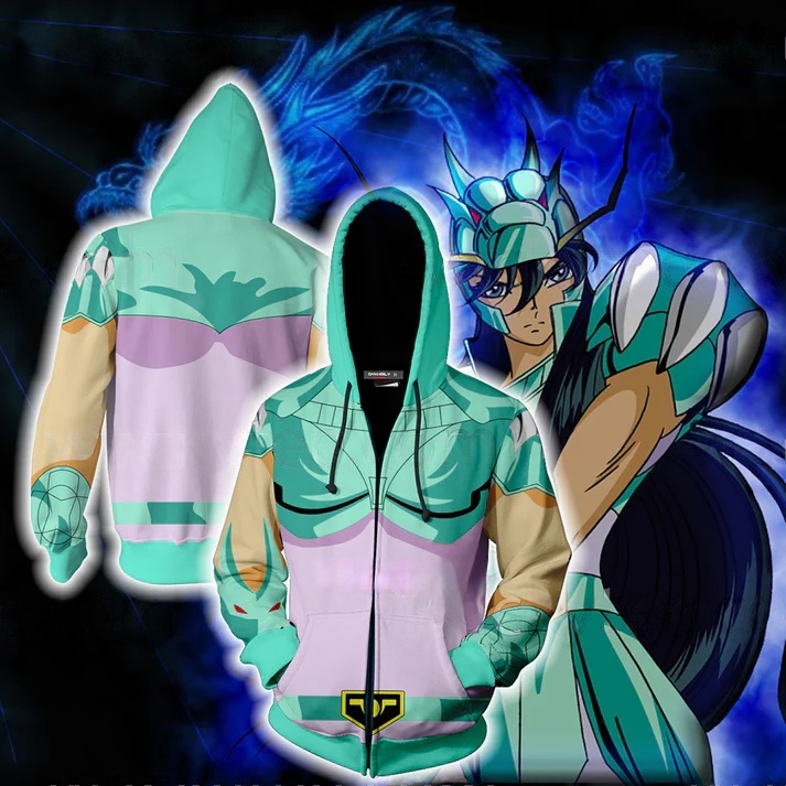 Anime Cosplay Shop - Anime Saint Seiya Felpe con stampa