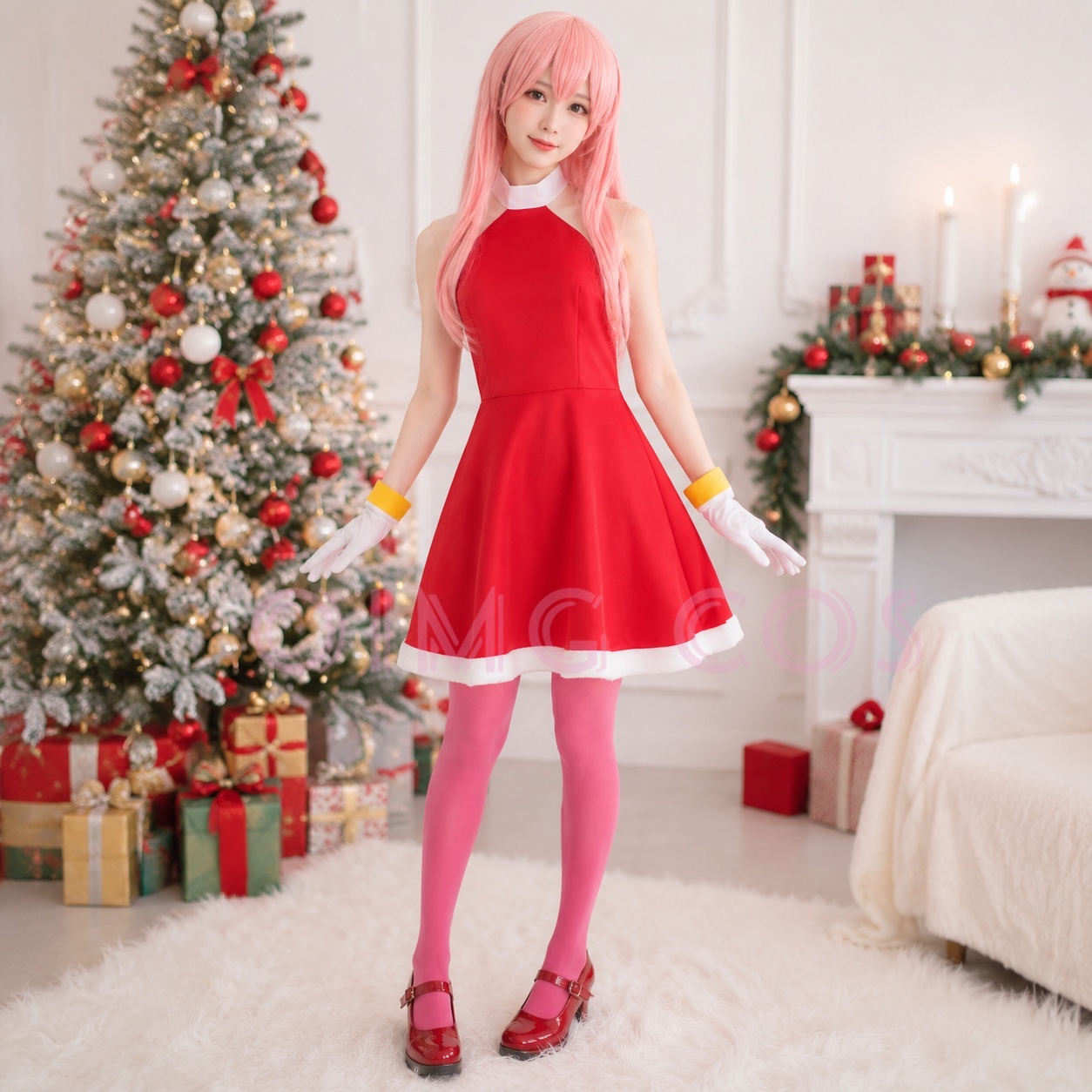 Anime Cosplay Dress - Costume da Cosplay Amy Rose per