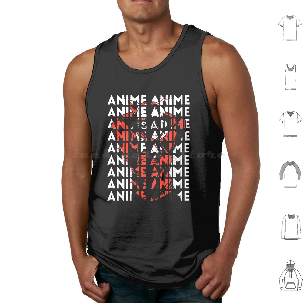Anime Cosplay Ideas Girl - Canotte in cotone stampate con citazioni