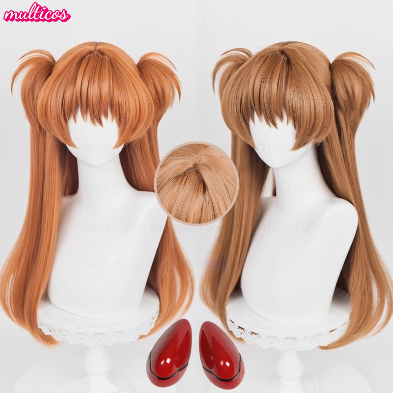 Anime Cosplay Orange Hair - Parrucca Cosplay di Alta Qualità per