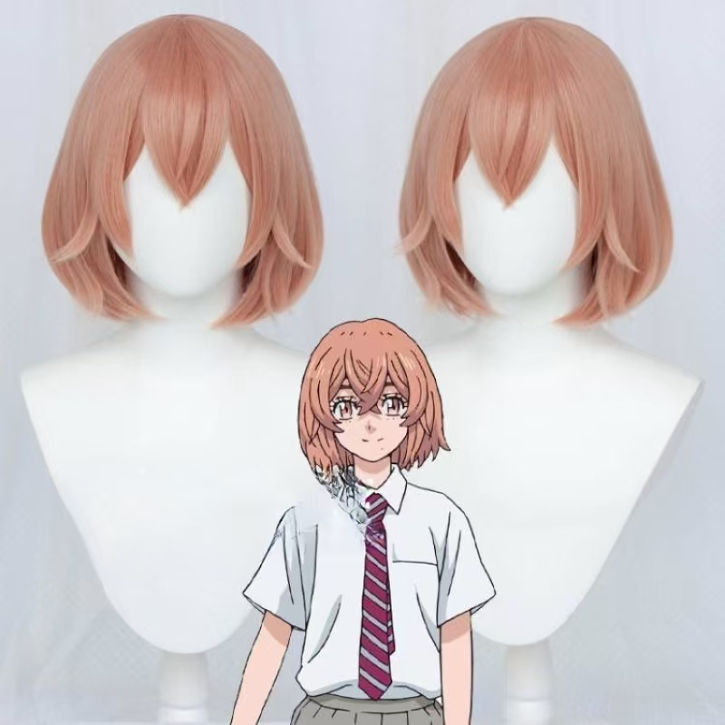 Anime Cosplay Orange Hair - Parrucca Cosplay di Tachibana Hinata da