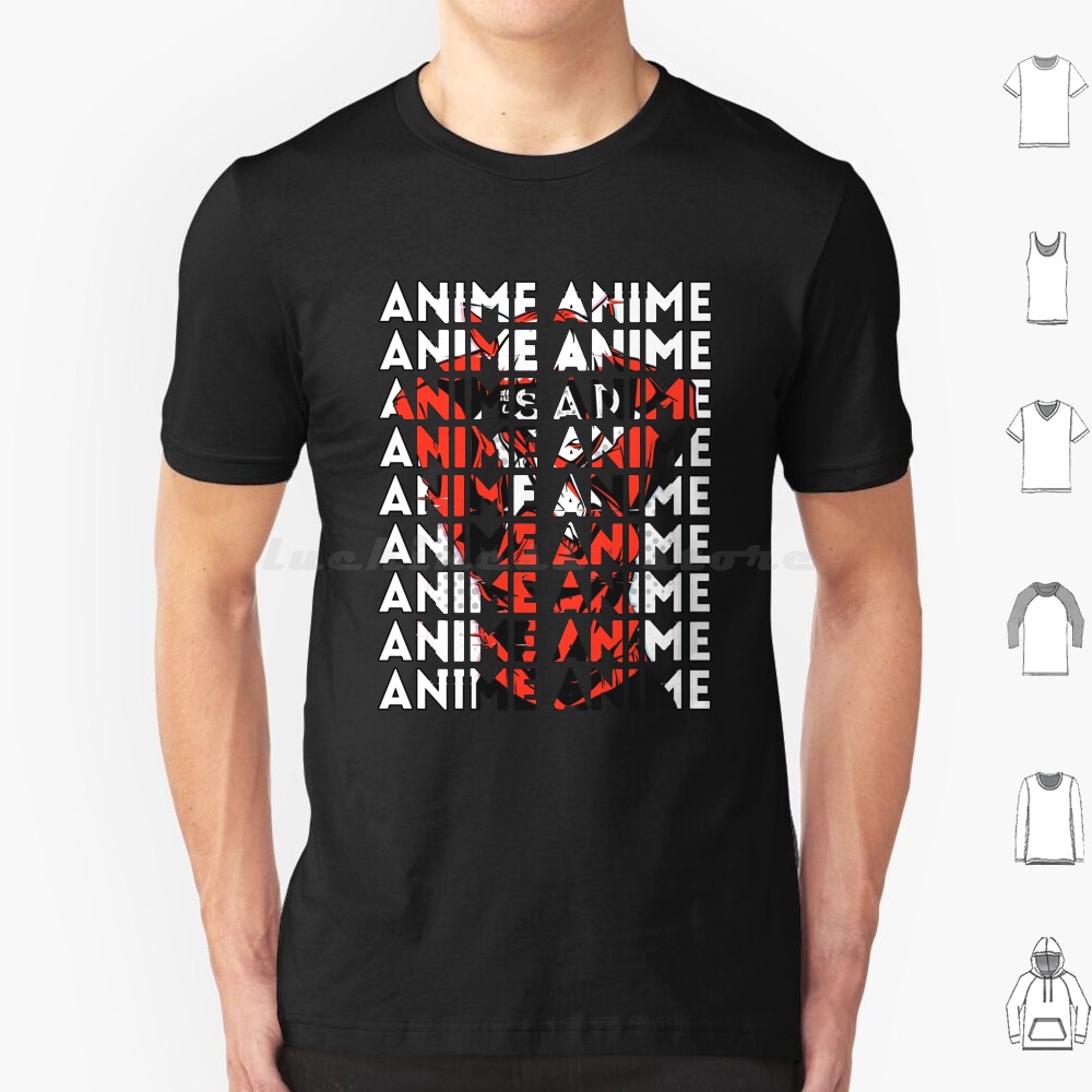 Anime Cosplay Ideas Girl - T-Shirt in Cotone con Citazioni di