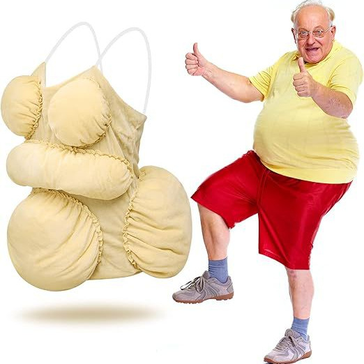 Anime Cosplay Pregnant - Costume Divertente per Adulti con Finto