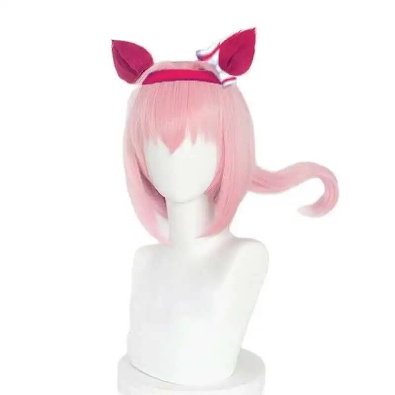 Anime Cosplay Pink - Uma Musume Haru Urara Parrucca Cosplay