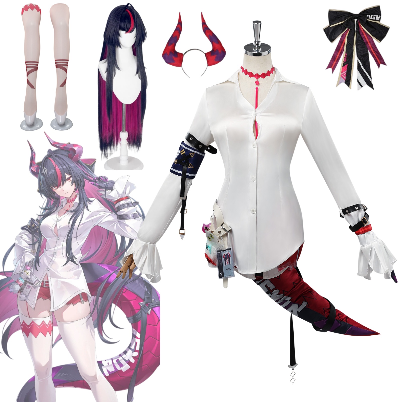 Convention Cosplay Anime - Neverness to Everness Costume Cosplay Shinku