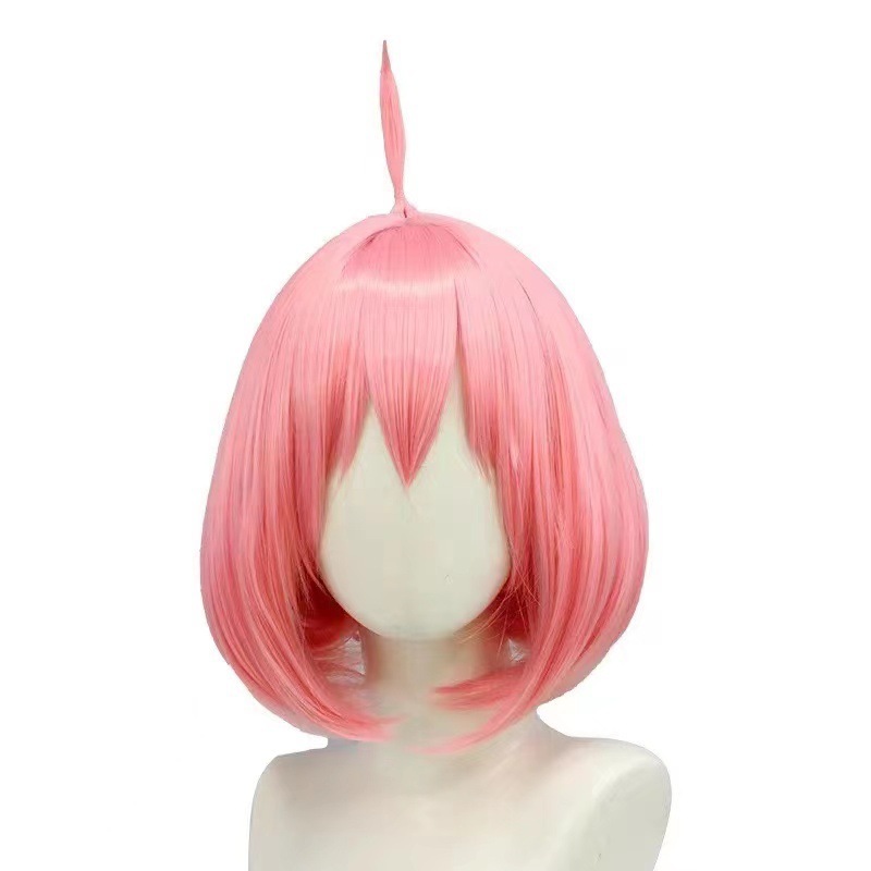 Parrucca rosa stile bob per co - Anime Cosplay Anya recensione e prezzo