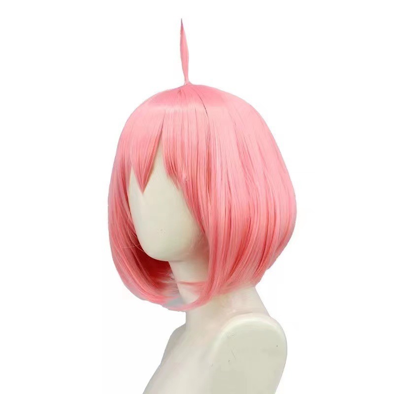 Parrucca rosa stile bob per co - Anime Cosplay Anya recensione e prezzo