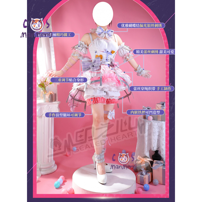 Akiyama Mizuki Amia mzk Anime  - Anime Cosplay Dress recensione e prezzo