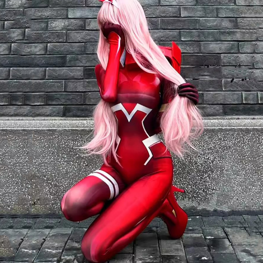 Rosa COSPLAY Darling In The Fr - Anime Cosplay Zero Two recensione e prezzo