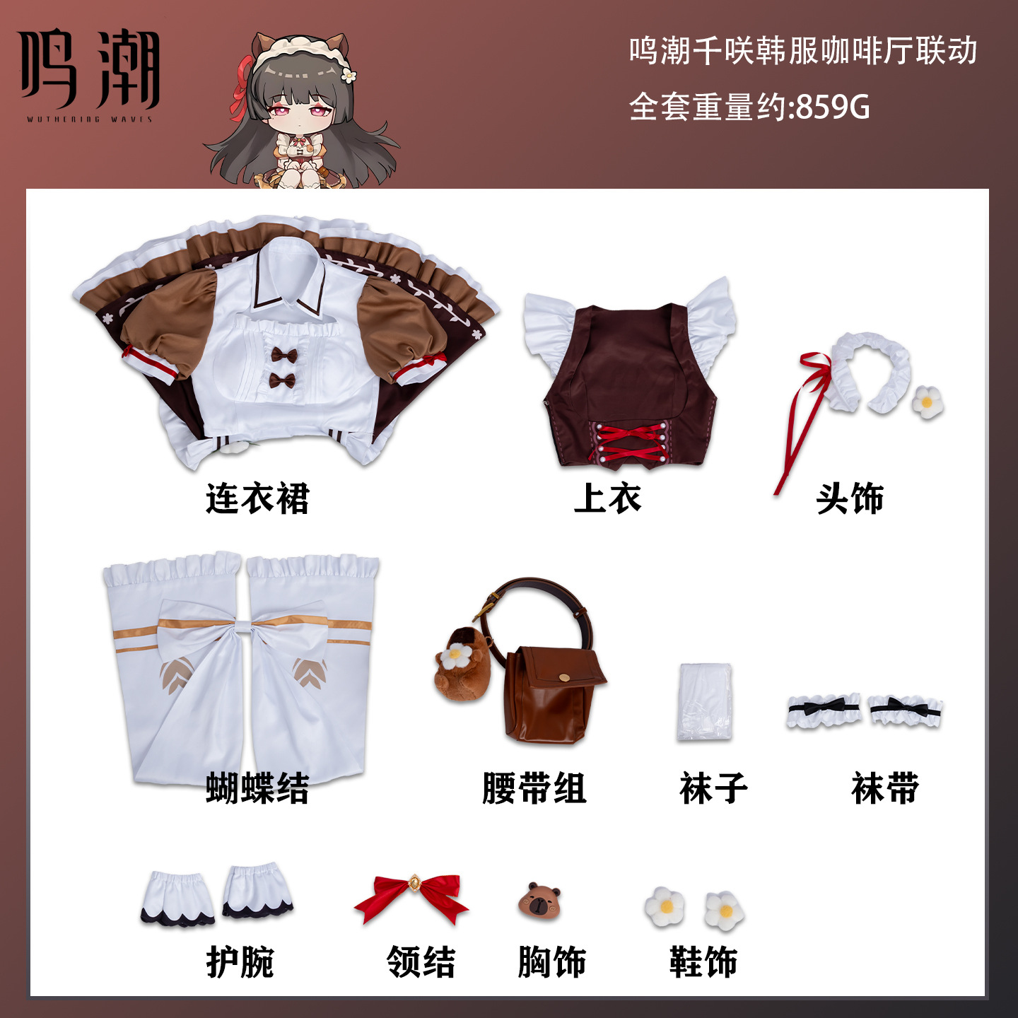 Costume Cosplay di Chisa da Wu - Anime Cosplay Shop recensione e prezzo