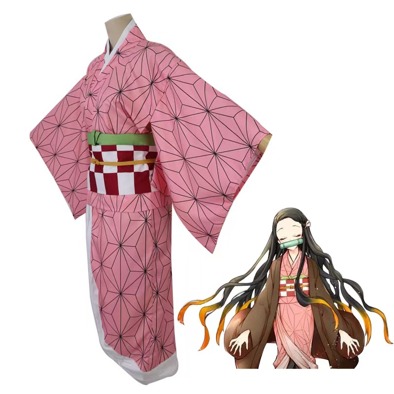 Costume Cosplay Nezuko Kamado  - Anime Cosplay Nz recensione e prezzo