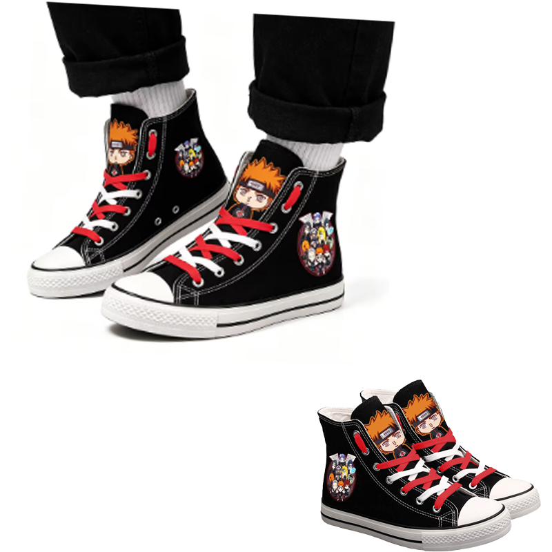 Scarpe in tela alte Naruto Uzu - Anime Cosplay Ideas Girl recensione e prezzo