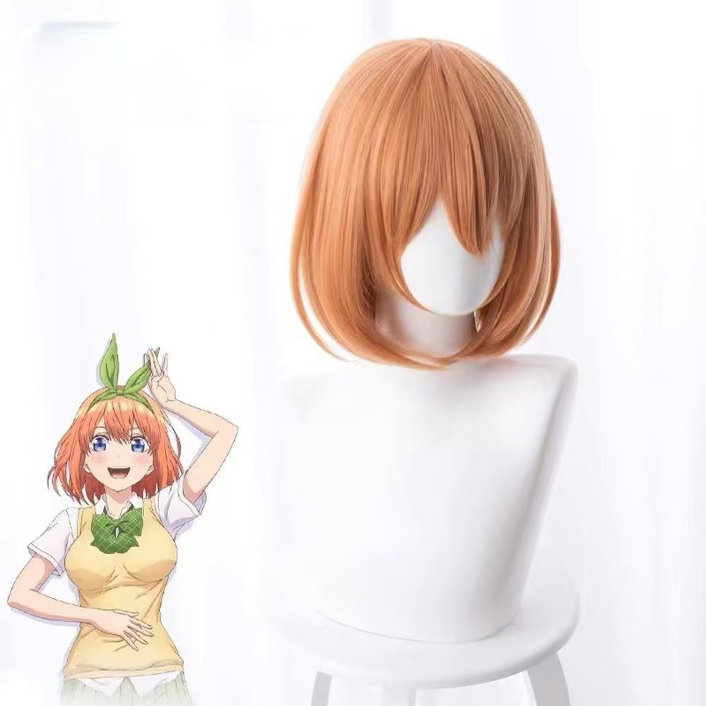 Parrucca per cosplay di Nakano - Anime Cosplay Orange Hair recensione e prezzo