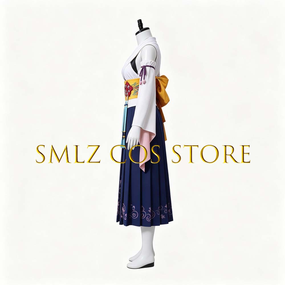 Costume Cosplay Smlz FFX Yuna  - Anime Cosplay Dress recensione e prezzo