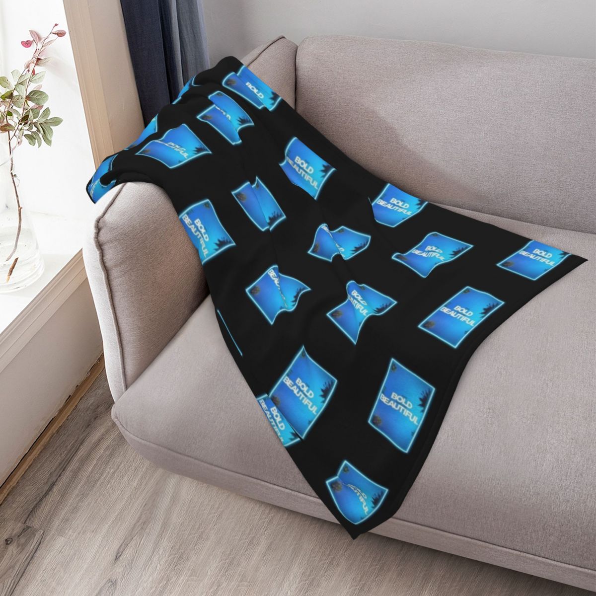 Coperta Aqua Neon B&B con Sche - Anime Cosplay Title recensione e prezzo