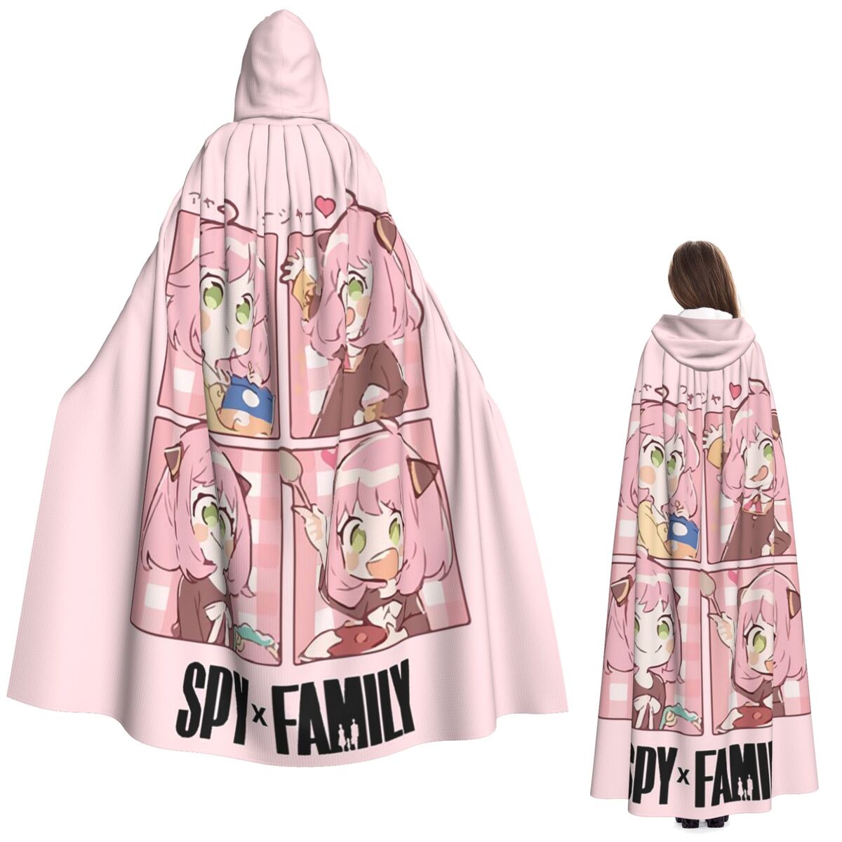 Spy X Family Anya Forger Mante - Anime Cosplay Anya recensione e prezzo
