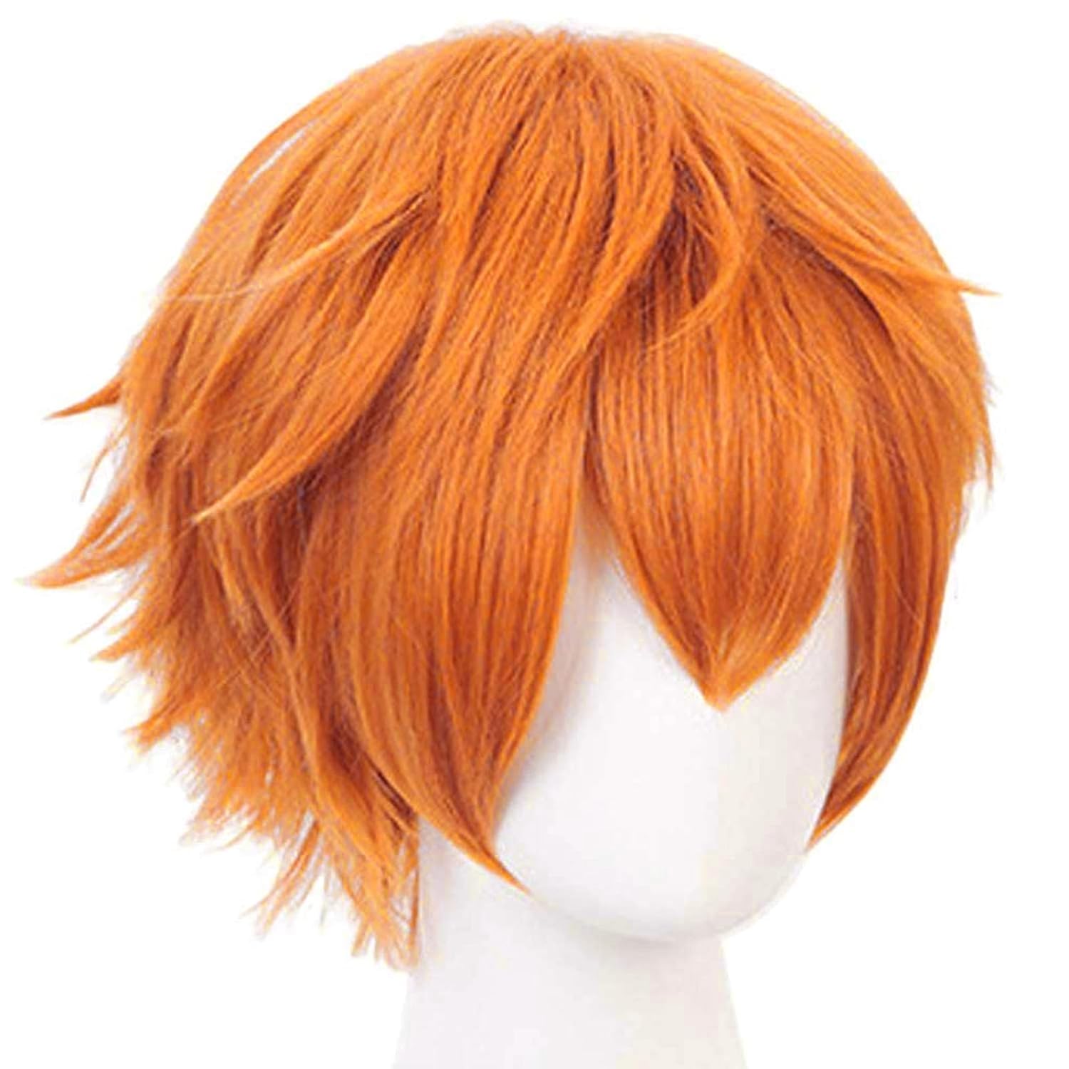 Parrucca corta arancione per u - Anime Cosplay Orange Hair recensione e prezzo