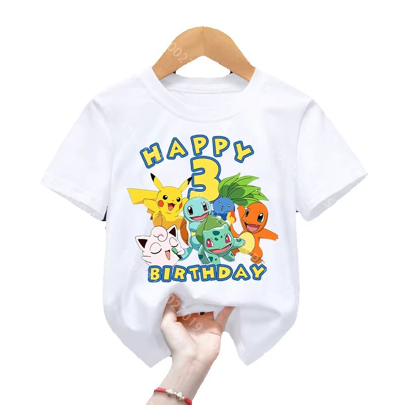 Maglietta di Compleanno con Pi - Anime Cosplay Pokemon recensione e prezzo