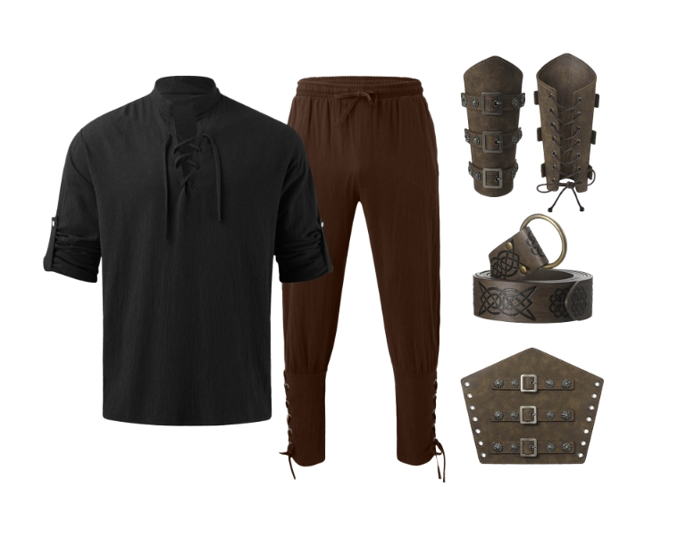 Set di 4 costumi da uomo in st - Anime Cosplay Anime recensione e prezzo