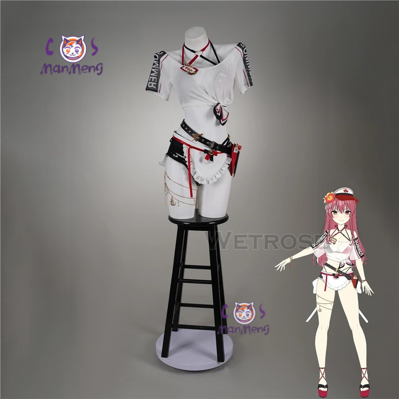 Anime Hololive Vtuber Houshou  - Anime Marin Cosplay recensione e prezzo