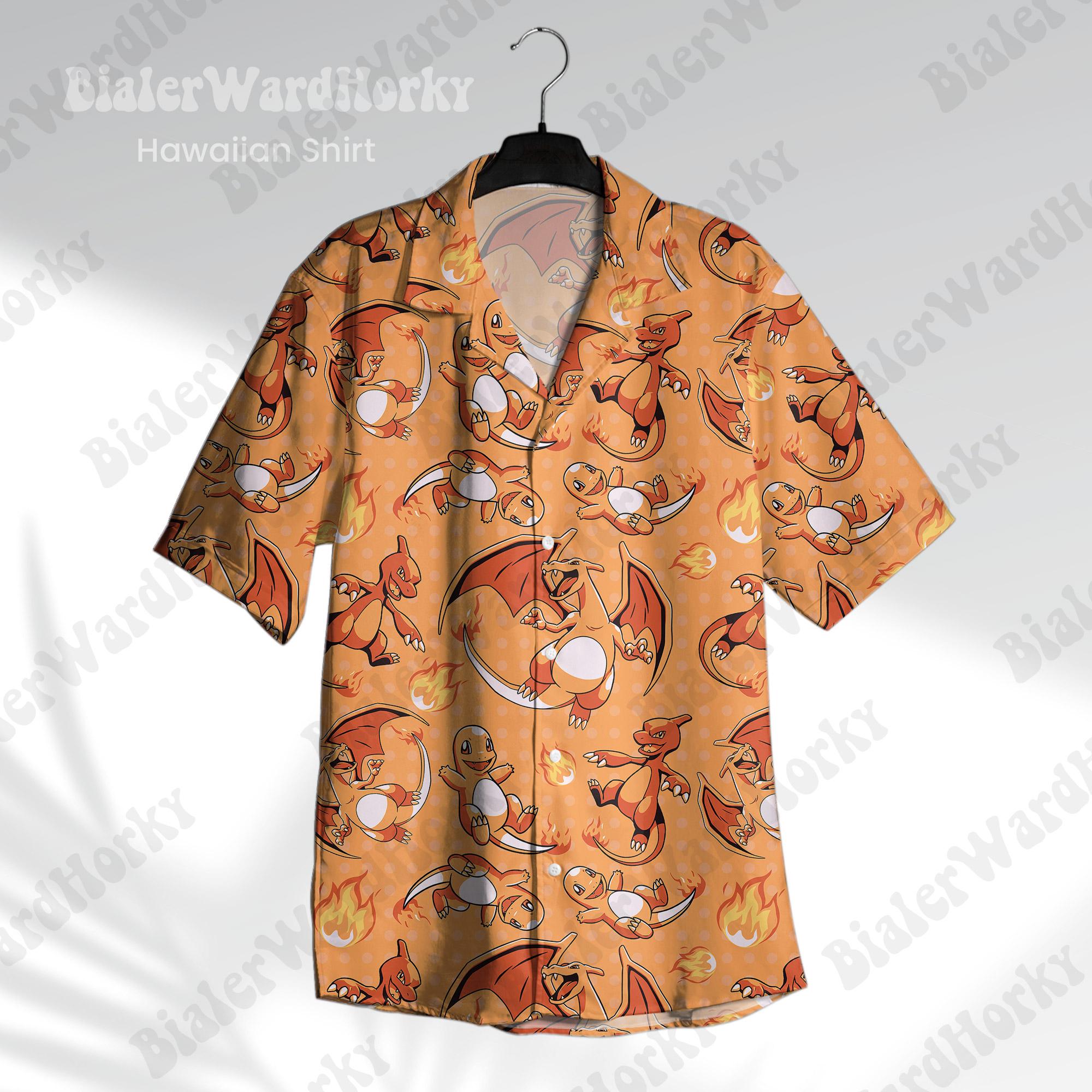 Camicia hawaiana Pokémon Chari - Anime Cosplay Pokemon recensione e prezzo