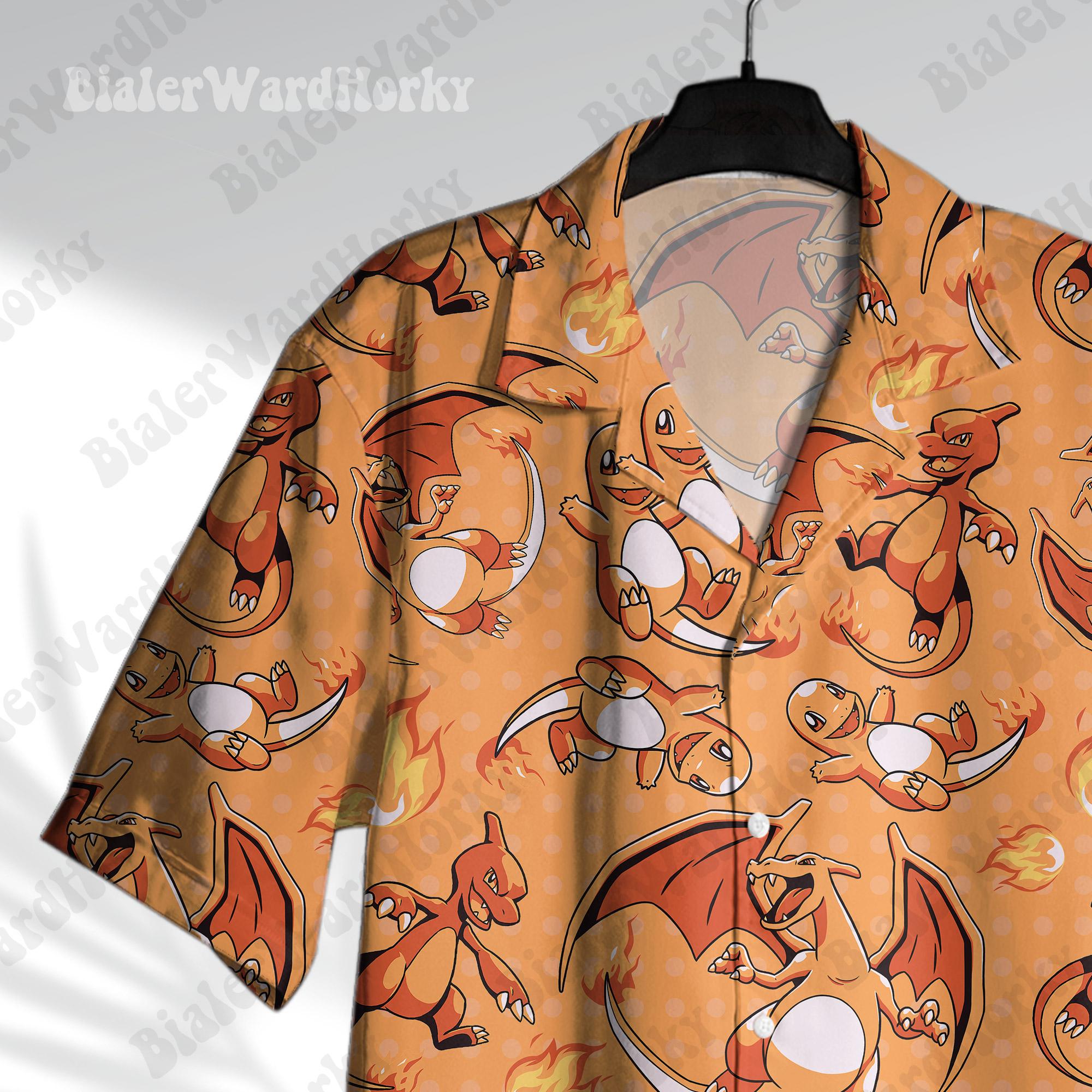 Camicia hawaiana Pokémon Chari - Anime Cosplay Pokemon recensione e prezzo