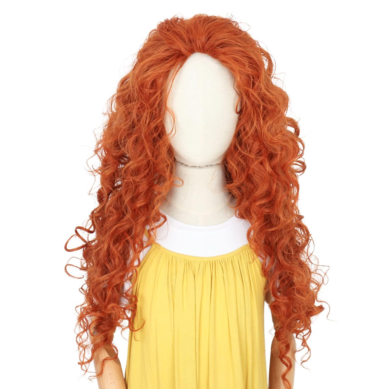 Parrucche Lunghe Arancioni Ric - Anime Cosplay Orange Hair recensione e prezzo