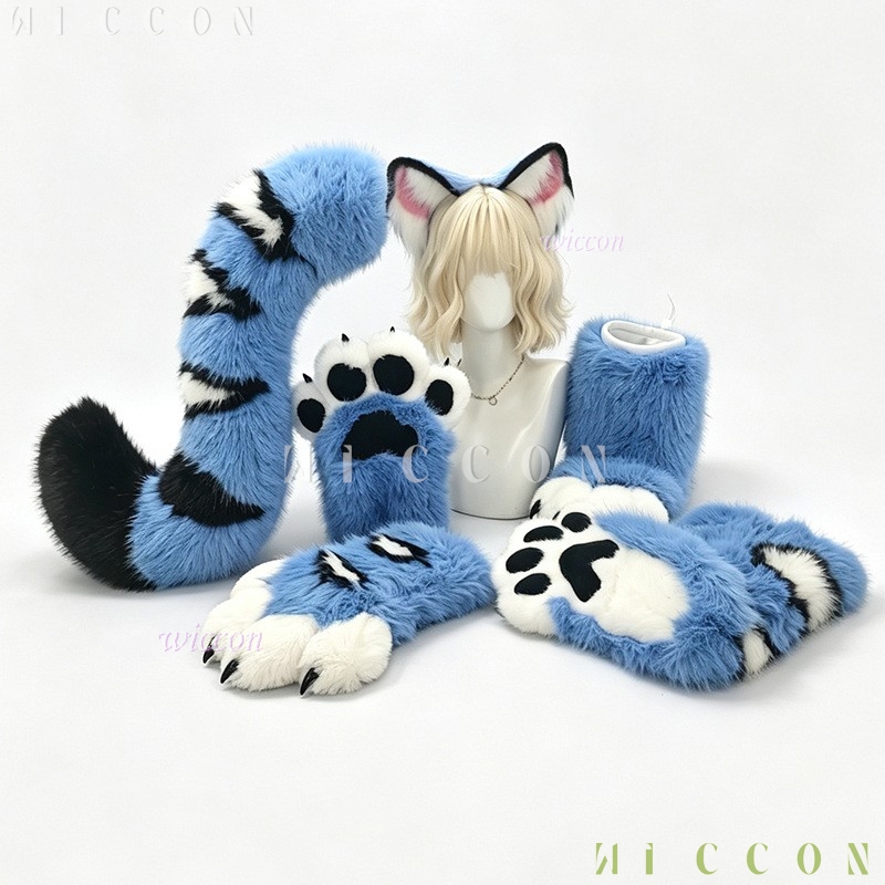 Set di orecchie e coda per fur - Convention Cosplay Anime recensione e prezzo