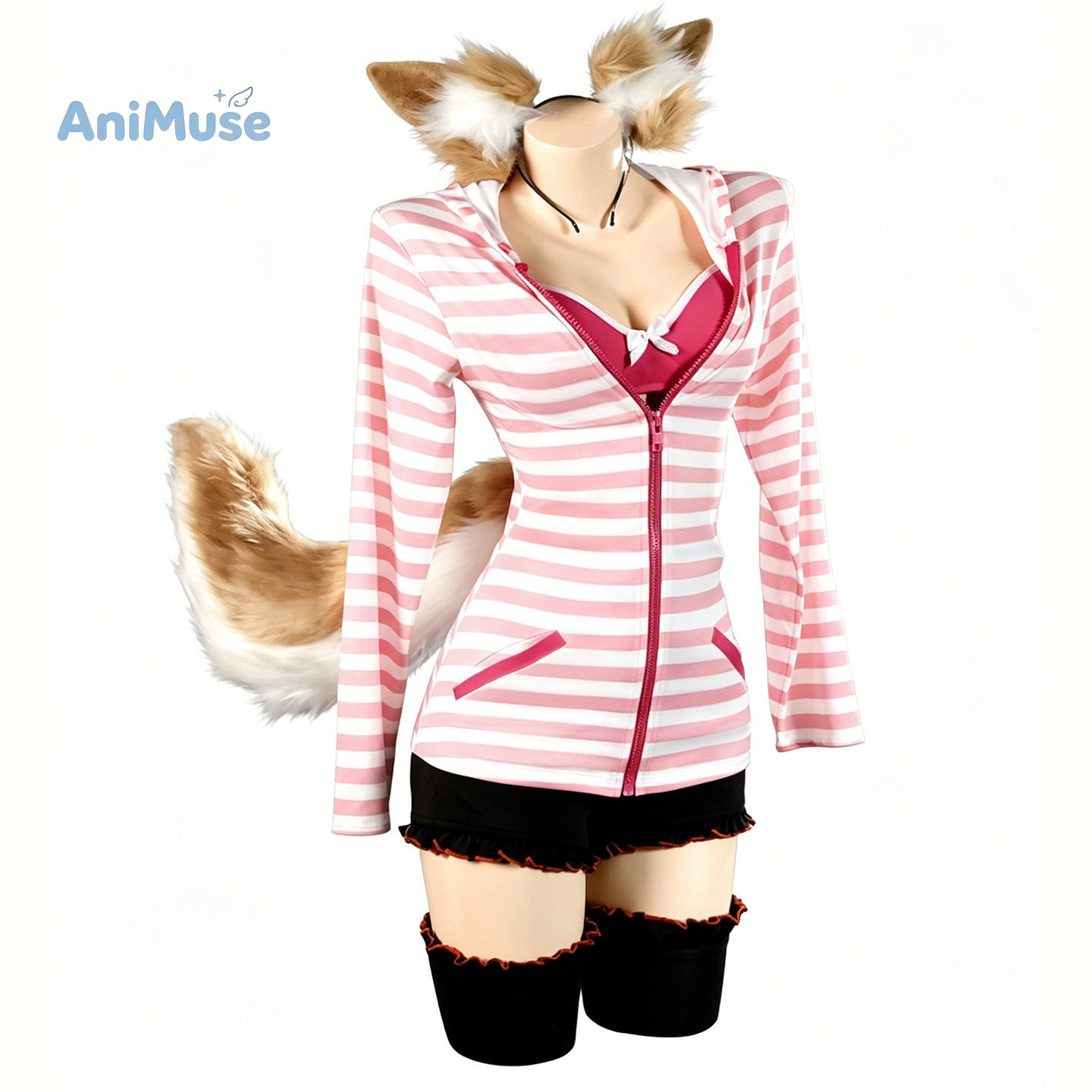 Costume Cosplay di Tamamo no M - Anime Cosplay Pink recensione e prezzo